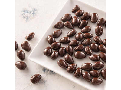 Chocolade amandelen puur verpakt per 150gr