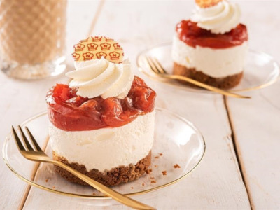 MonChou Gebakje Aardbei