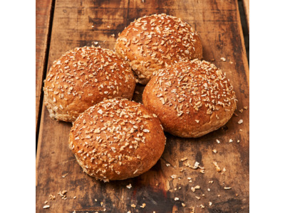 Volkoren bol per 4 verpakt