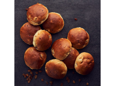 Mini Rozijnenbollen per 10 verpakt