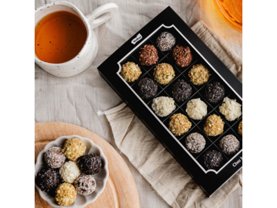 Truffels per 18 verpakt