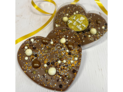 Gegoten hart 'Je bent om op te eten'